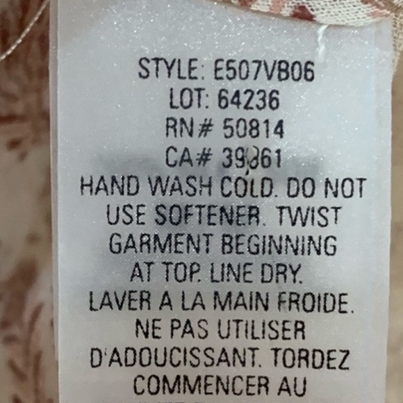 Elie Tehari Feather Silk Blouse & Camisole Set M - Picture 5 of 7